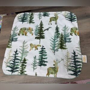 Forest Animal Print Blanket